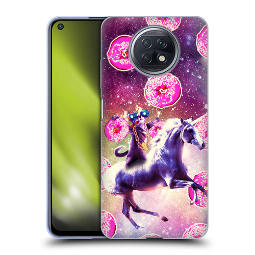 Random Galaxy Mixed Designs Thug Cat Riding Unicorn Soft Gel Case for Xiaomi Redmi Note 9T 5G