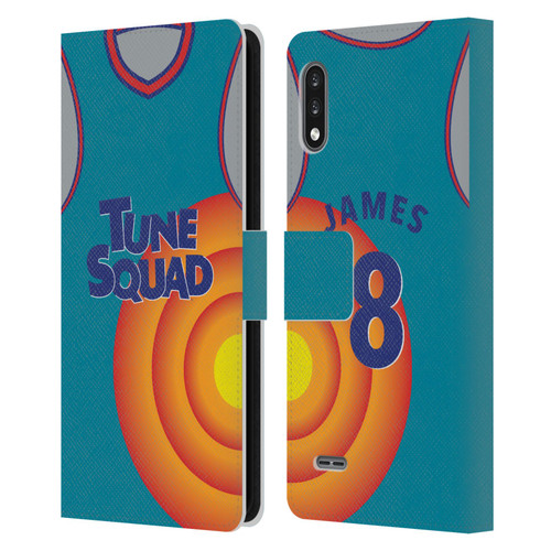 Space Jam: A New Legacy Graphics Jersey Leather Book Wallet Case Cover For LG K22