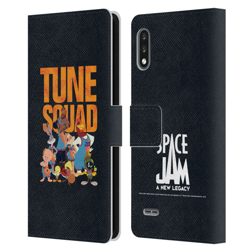 Space Jam: A New Legacy Graphics Tune Squad Leather Book Wallet Case Cover For LG K22