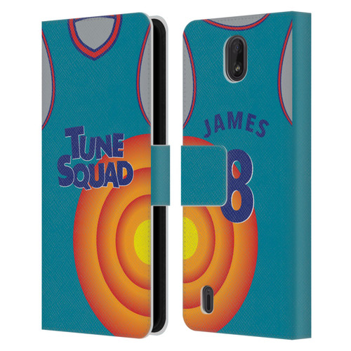 Space Jam: A New Legacy Graphics Jersey Leather Book Wallet Case Cover For Nokia C01 Plus/C1 2nd Edition