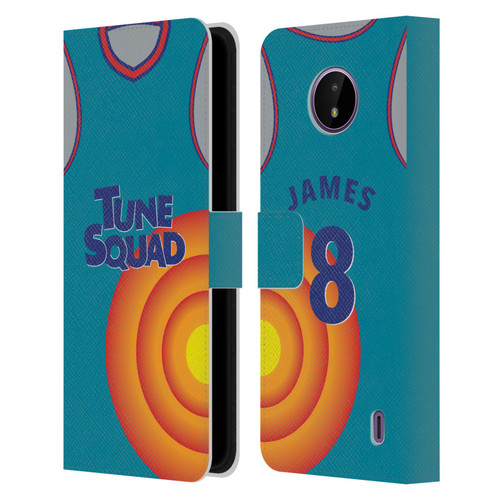Space Jam: A New Legacy Graphics Jersey Leather Book Wallet Case Cover For Nokia C10 / C20