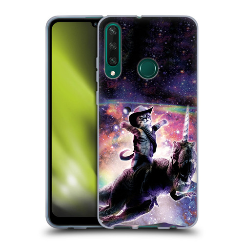 Random Galaxy Space Cat Dinosaur Unicorn Soft Gel Case for Huawei Y6p