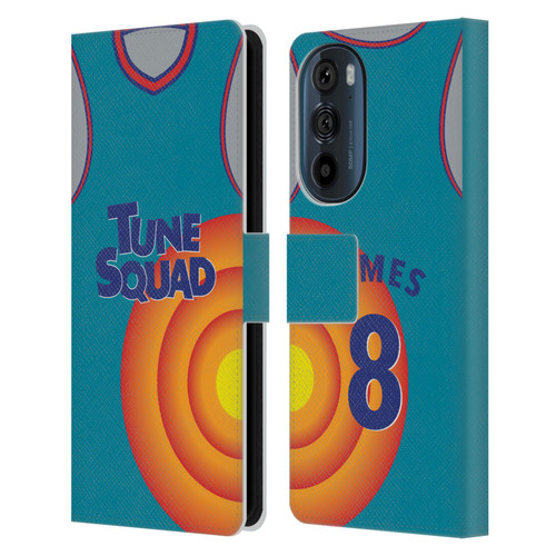 Space Jam: A New Legacy Graphics Jersey Leather Book Wallet Case Cover For Motorola Edge 30