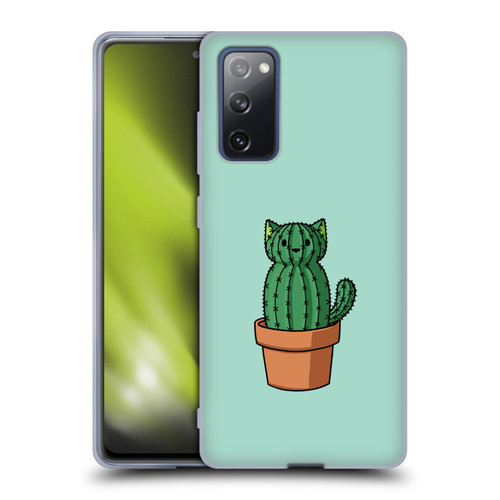 Beth Wilson Doodlecats Cactus Soft Gel Case for Samsung Galaxy S20 FE / 5G