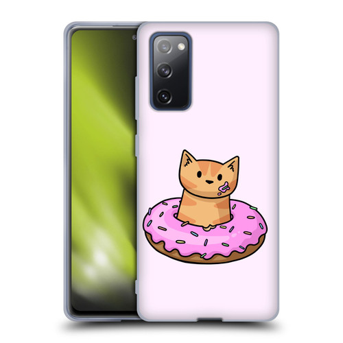 Beth Wilson Doodlecats Donut Soft Gel Case for Samsung Galaxy S20 FE / 5G
