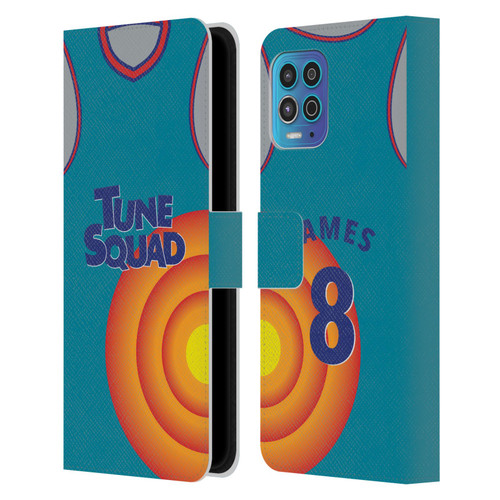 Space Jam: A New Legacy Graphics Jersey Leather Book Wallet Case Cover For Motorola Moto G100