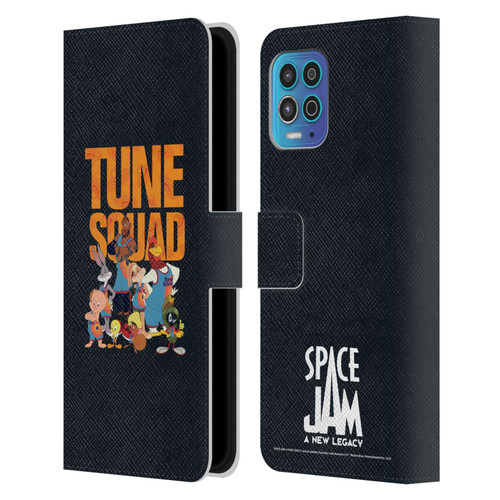 Space Jam: A New Legacy Graphics Tune Squad Leather Book Wallet Case Cover For Motorola Moto G100