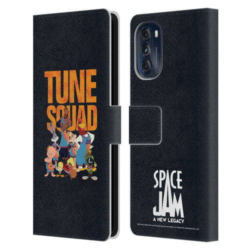 Space Jam: A New Legacy Graphics Tune Squad Leather Book Wallet Case Cover For Motorola Moto G (2022)