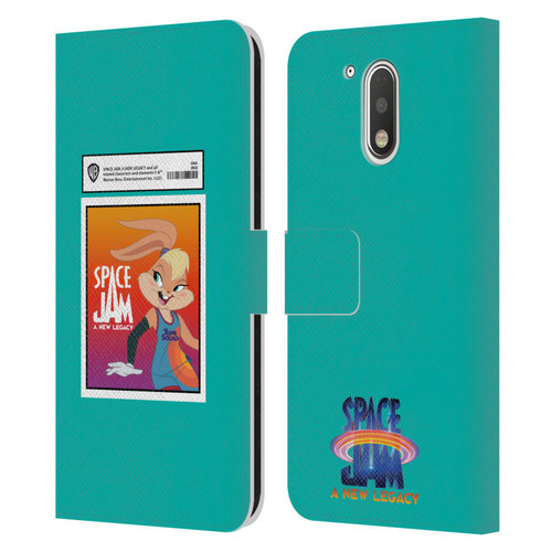 Space Jam: A New Legacy Graphics Lola Card Leather Book Wallet Case Cover For Motorola Moto G41
