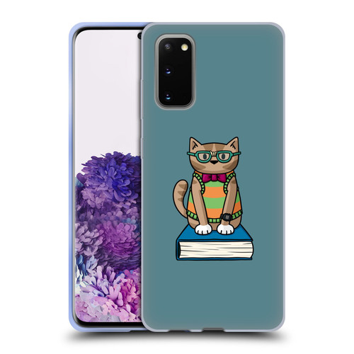 Beth Wilson Doodlecats Nerd Soft Gel Case for Samsung Galaxy S20 / S20 5G