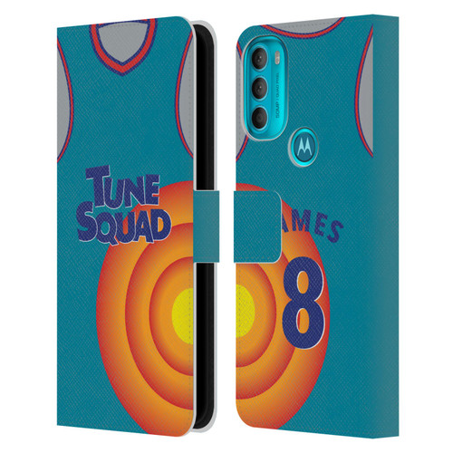 Space Jam: A New Legacy Graphics Jersey Leather Book Wallet Case Cover For Motorola Moto G71 5G