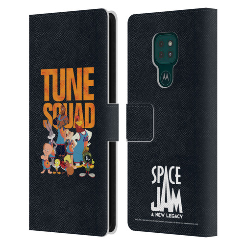 Space Jam: A New Legacy Graphics Tune Squad Leather Book Wallet Case Cover For Motorola Moto G9 Play