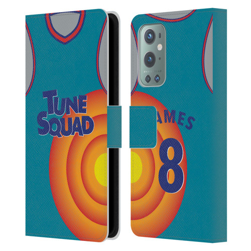 Space Jam: A New Legacy Graphics Jersey Leather Book Wallet Case Cover For OnePlus 9