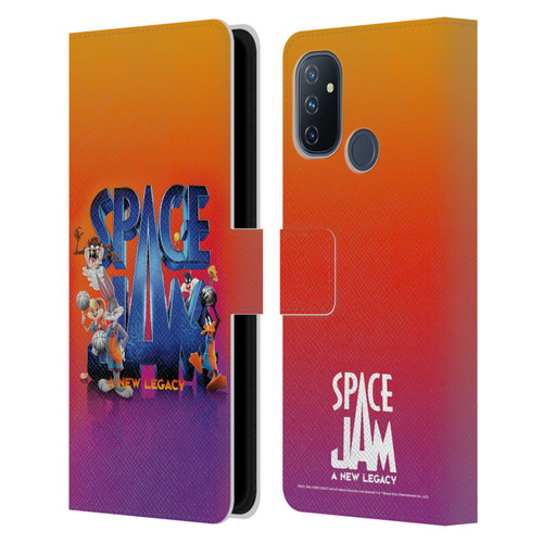 Space Jam: A New Legacy Graphics Poster Leather Book Wallet Case Cover For OnePlus Nord N100
