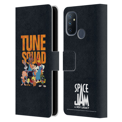 Space Jam: A New Legacy Graphics Tune Squad Leather Book Wallet Case Cover For OnePlus Nord N100