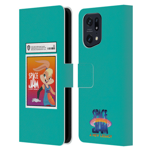 Space Jam: A New Legacy Graphics Lola Card Leather Book Wallet Case Cover For OPPO Find X5