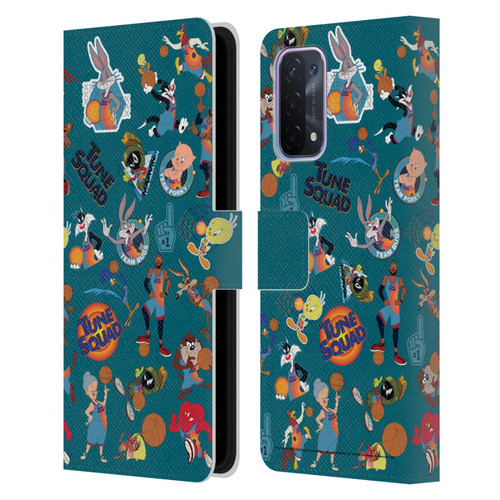 Space Jam: A New Legacy Graphics Squad Leather Book Wallet Case Cover For OPPO A54 5G