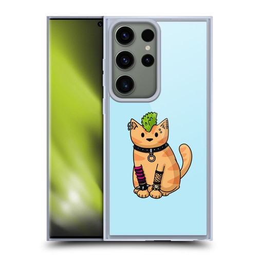 Beth Wilson Doodlecats Punk 2 Soft Gel Case for Samsung Galaxy S23 Ultra 5G