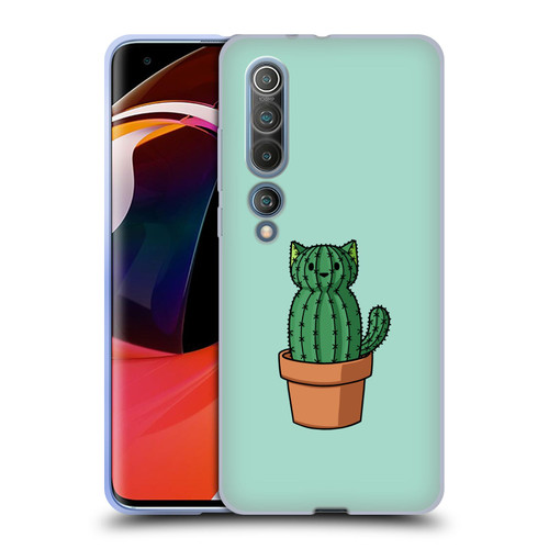 Beth Wilson Doodlecats Cactus Soft Gel Case for Xiaomi Mi 10 5G / Mi 10 Pro 5G
