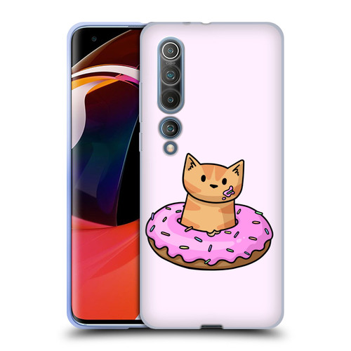 Beth Wilson Doodlecats Donut Soft Gel Case for Xiaomi Mi 10 5G / Mi 10 Pro 5G