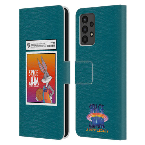 Space Jam: A New Legacy Graphics Bugs Bunny Card Leather Book Wallet Case Cover For Samsung Galaxy A13 (2022)