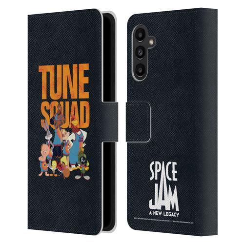 Space Jam: A New Legacy Graphics Tune Squad Leather Book Wallet Case Cover For Samsung Galaxy A13 5G (2021)
