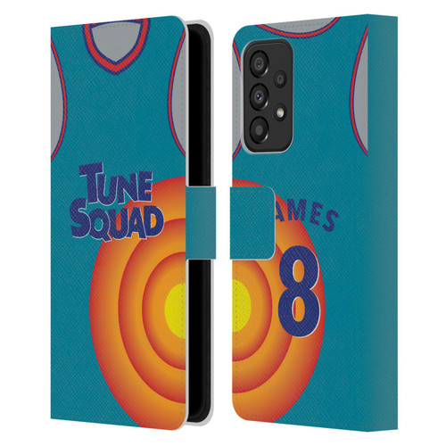 Space Jam: A New Legacy Graphics Jersey Leather Book Wallet Case Cover For Samsung Galaxy A33 5G (2022)
