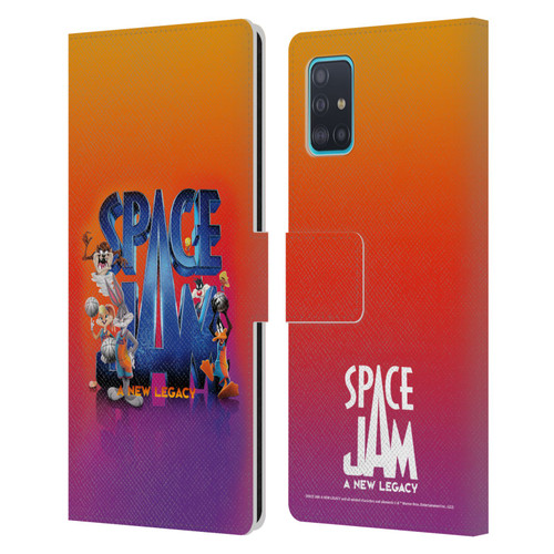 Space Jam: A New Legacy Graphics Poster Leather Book Wallet Case Cover For Samsung Galaxy A51 (2019)