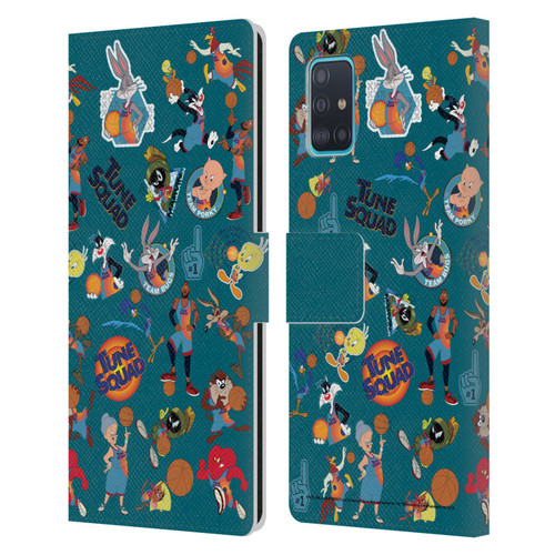 Space Jam: A New Legacy Graphics Squad Leather Book Wallet Case Cover For Samsung Galaxy A51 (2019)