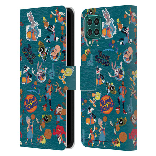 Space Jam: A New Legacy Graphics Squad Leather Book Wallet Case Cover For Samsung Galaxy F62 (2021)