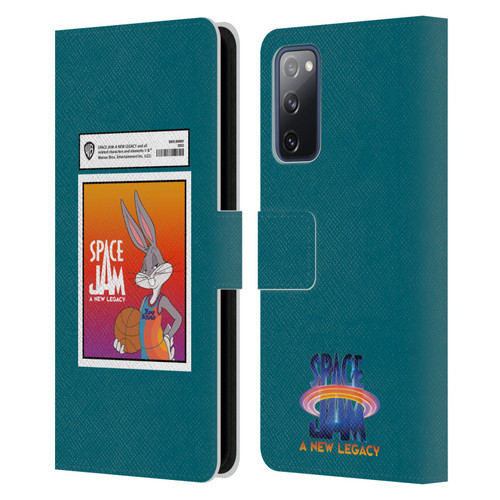 Space Jam: A New Legacy Graphics Bugs Bunny Card Leather Book Wallet Case Cover For Samsung Galaxy S20 FE / 5G