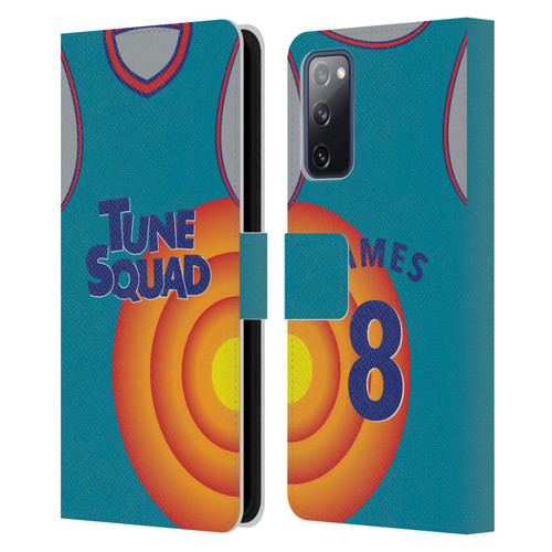 Space Jam: A New Legacy Graphics Jersey Leather Book Wallet Case Cover For Samsung Galaxy S20 FE / 5G