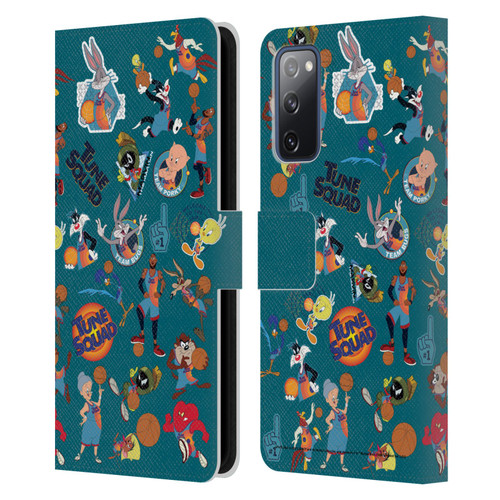 Space Jam: A New Legacy Graphics Squad Leather Book Wallet Case Cover For Samsung Galaxy S20 FE / 5G