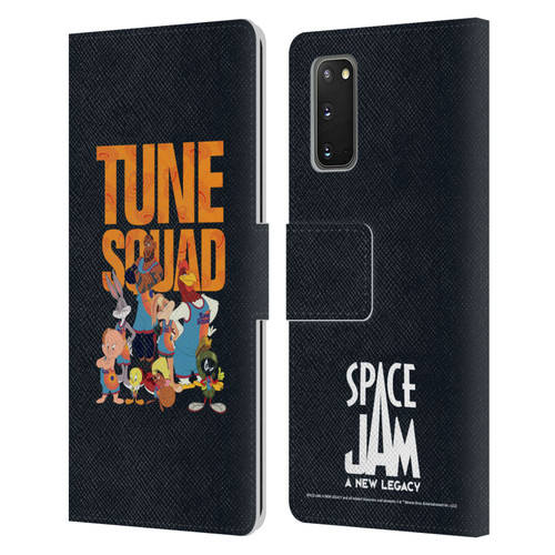 Space Jam: A New Legacy Graphics Tune Squad Leather Book Wallet Case Cover For Samsung Galaxy S20 / S20 5G