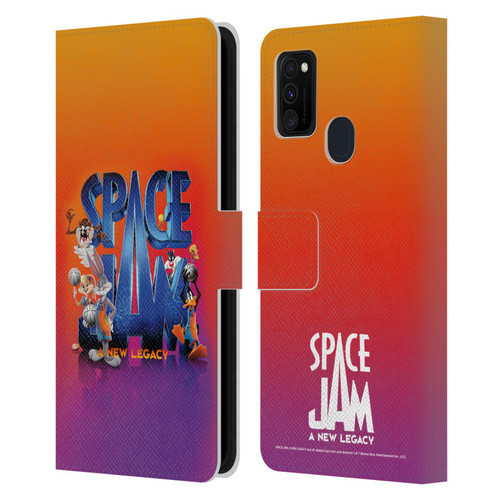 Space Jam: A New Legacy Graphics Poster Leather Book Wallet Case Cover For Samsung Galaxy M30s (2019)/M21 (2020)