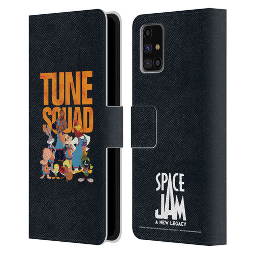 Space Jam: A New Legacy Graphics Tune Squad Leather Book Wallet Case Cover For Samsung Galaxy M31s (2020)