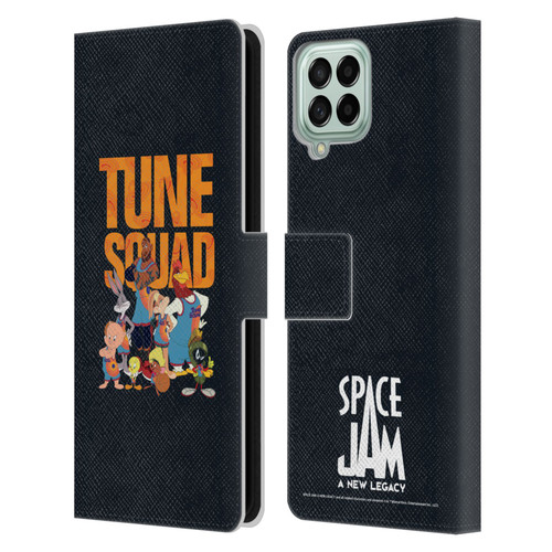 Space Jam: A New Legacy Graphics Tune Squad Leather Book Wallet Case Cover For Samsung Galaxy M33 (2022)