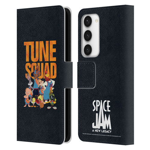 Space Jam: A New Legacy Graphics Tune Squad Leather Book Wallet Case Cover For Samsung Galaxy S23 5G