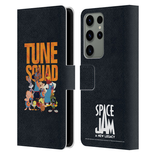 Space Jam: A New Legacy Graphics Tune Squad Leather Book Wallet Case Cover For Samsung Galaxy S23 Ultra 5G