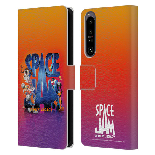 Space Jam: A New Legacy Graphics Poster Leather Book Wallet Case Cover For Sony Xperia 1 IV