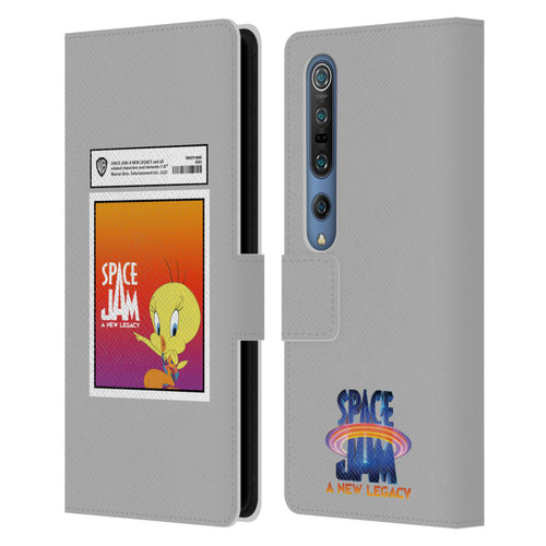 Space Jam: A New Legacy Graphics Tweety Bird Card Leather Book Wallet Case Cover For Xiaomi Mi 10 5G / Mi 10 Pro 5G