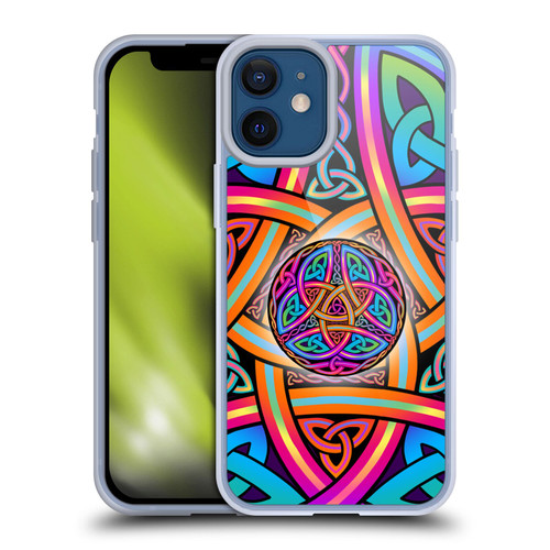 Beth Wilson Rainbow Celtic Knots Divine Soft Gel Case for Apple iPhone 12 Mini