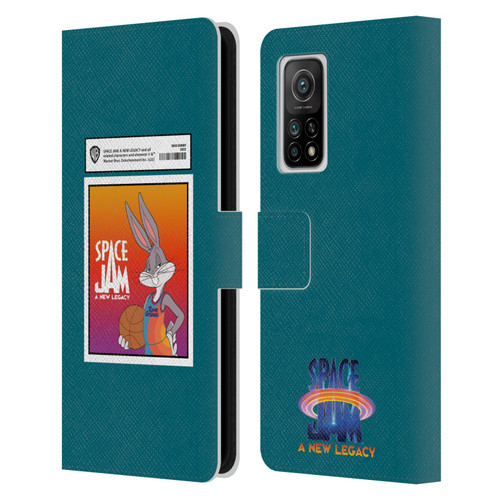 Space Jam: A New Legacy Graphics Bugs Bunny Card Leather Book Wallet Case Cover For Xiaomi Mi 10T 5G