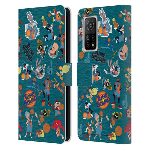 Space Jam: A New Legacy Graphics Squad Leather Book Wallet Case Cover For Xiaomi Mi 10T 5G