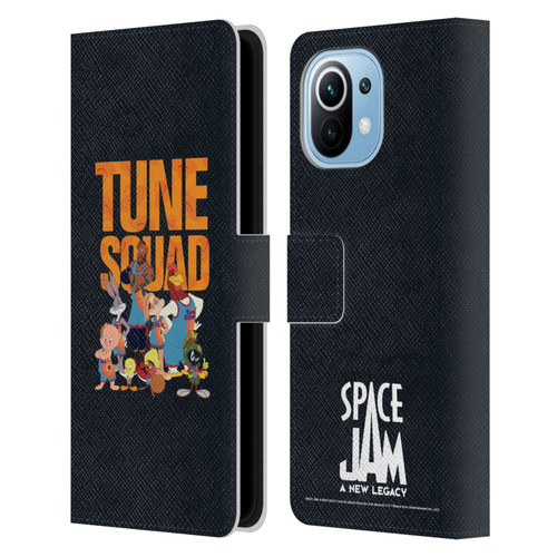Space Jam: A New Legacy Graphics Tune Squad Leather Book Wallet Case Cover For Xiaomi Mi 11