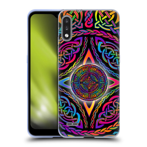 Beth Wilson Rainbow Celtic Knots Shield Soft Gel Case for LG K22