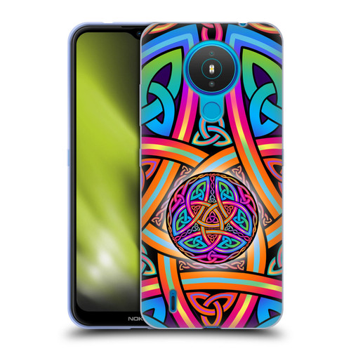 Beth Wilson Rainbow Celtic Knots Divine Soft Gel Case for Nokia 1.4
