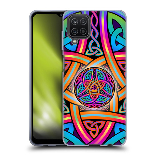 Beth Wilson Rainbow Celtic Knots Divine Soft Gel Case for Samsung Galaxy A12 (2020)