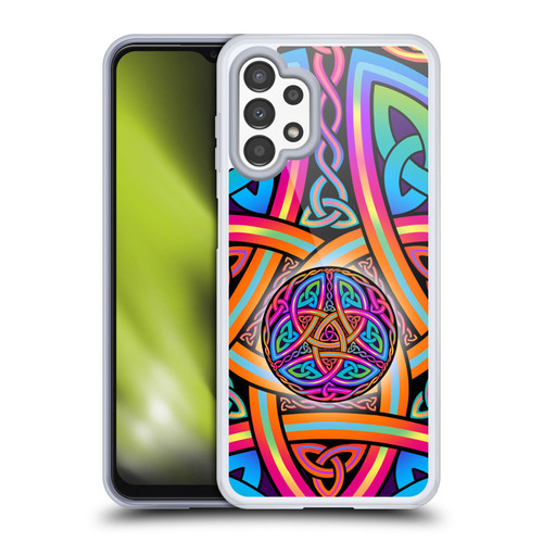 Beth Wilson Rainbow Celtic Knots Divine Soft Gel Case for Samsung Galaxy A13 (2022)