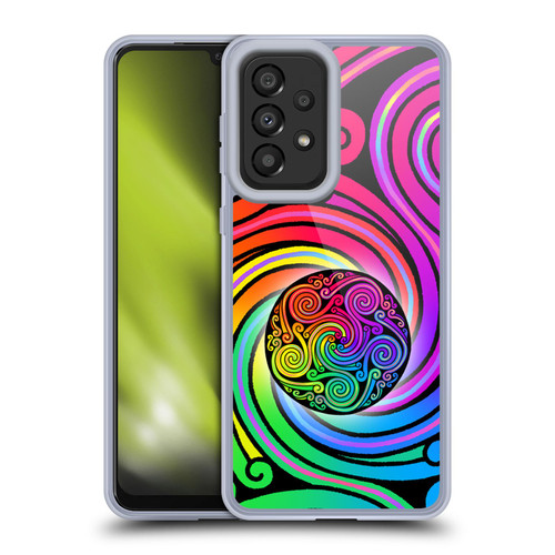 Beth Wilson Rainbow Celtic Knots Spirals Soft Gel Case for Samsung Galaxy A33 5G (2022)